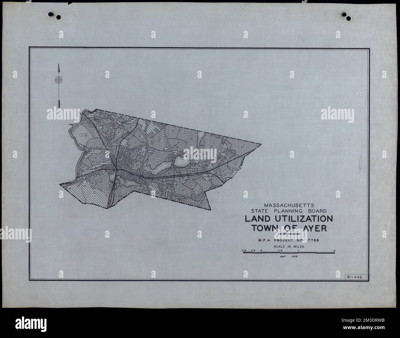Land Utilization Town of Ayer , Roads, Cities and towns, Land use