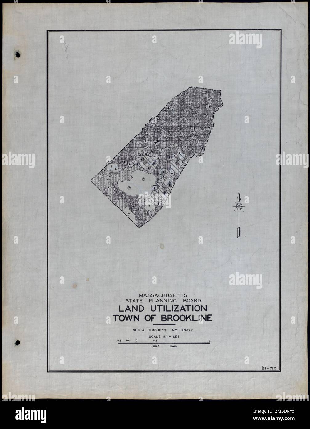 Land Utilization Town of Brookline , Roads, Cities and towns, Land use