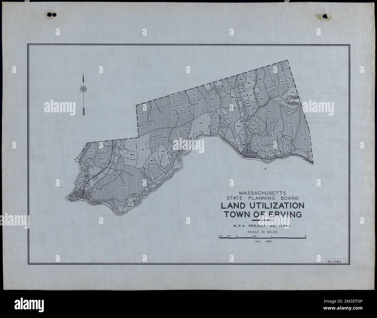 Land Utilization Town of Erving , Roads, Cities and towns, Land use