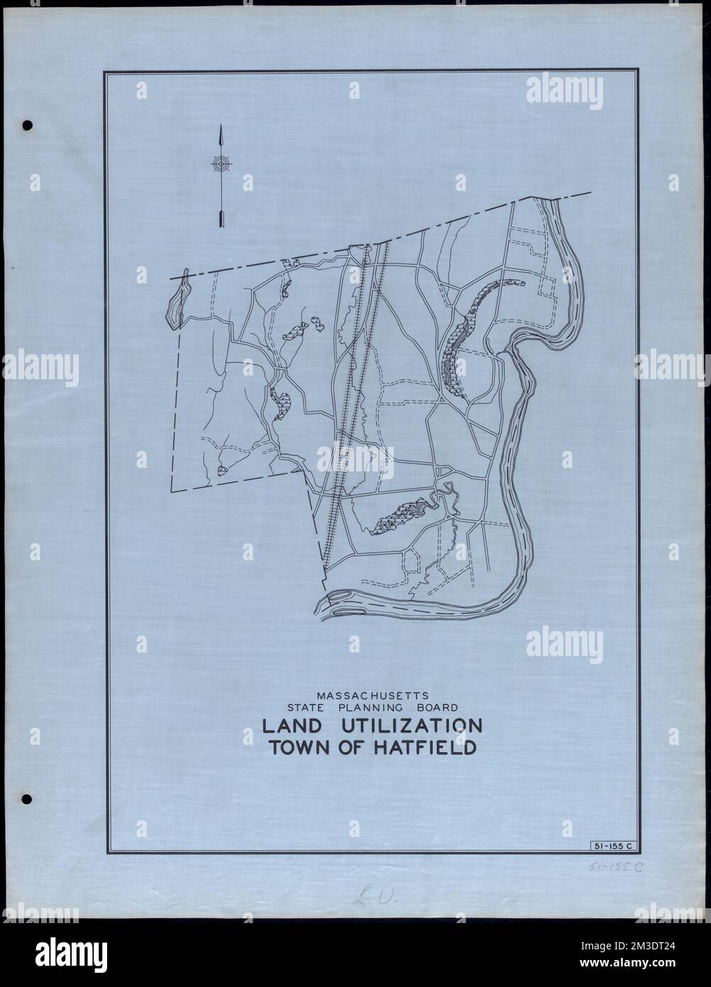 Land Utilization Town of Hatfield , Roads, Cities and towns, Land use