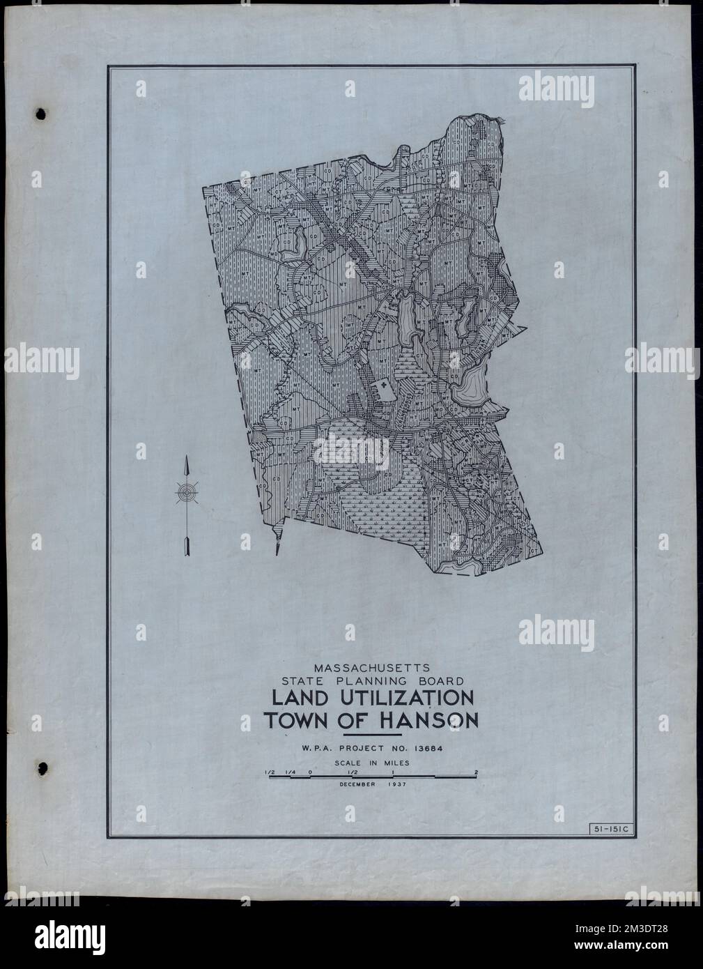 Land Utilization Town of Hanson , Roads, Cities and towns, Land use