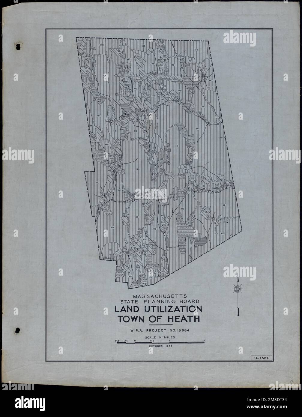 Land Utilization Town of Heath , Roads, Cities and towns, Land use