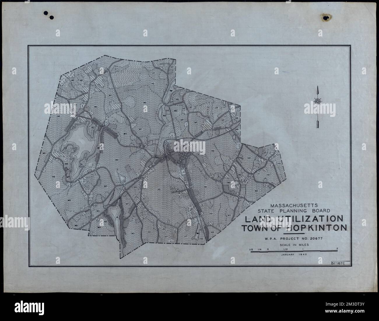 Land Utilization Town of Hopkinton , Roads, Cities and towns, Land use