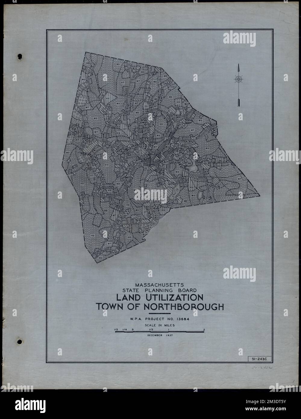 Land Utilization Town of Northborough , Roads, Cities and towns, Land