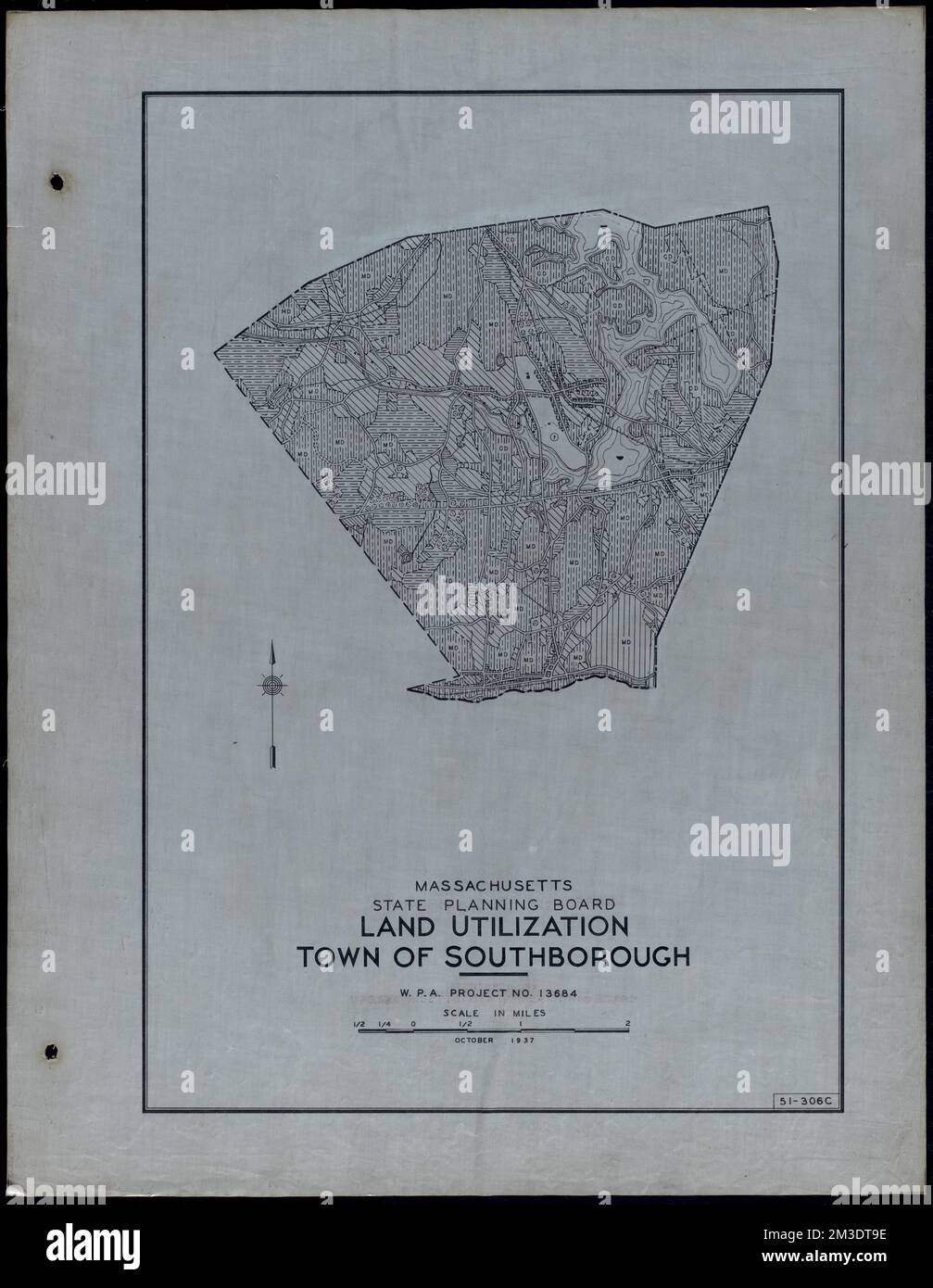 Land Utilization Town of Southborough , Roads, Cities and towns, Land