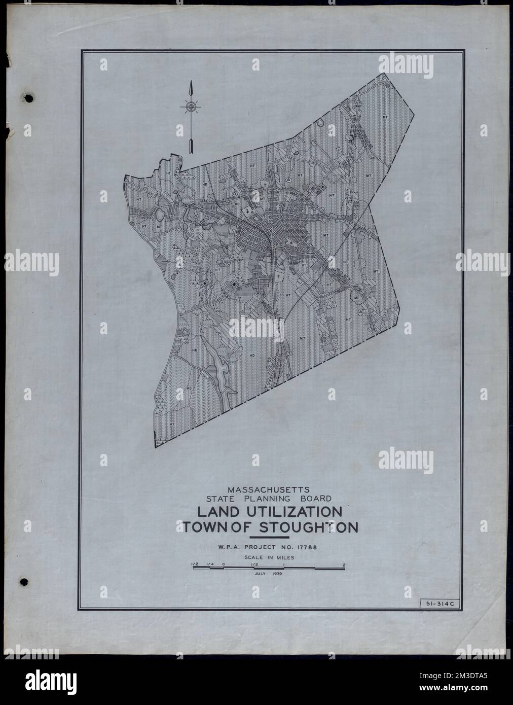 Land Utilization Town of Stoughton , Roads, Cities and towns, Land use