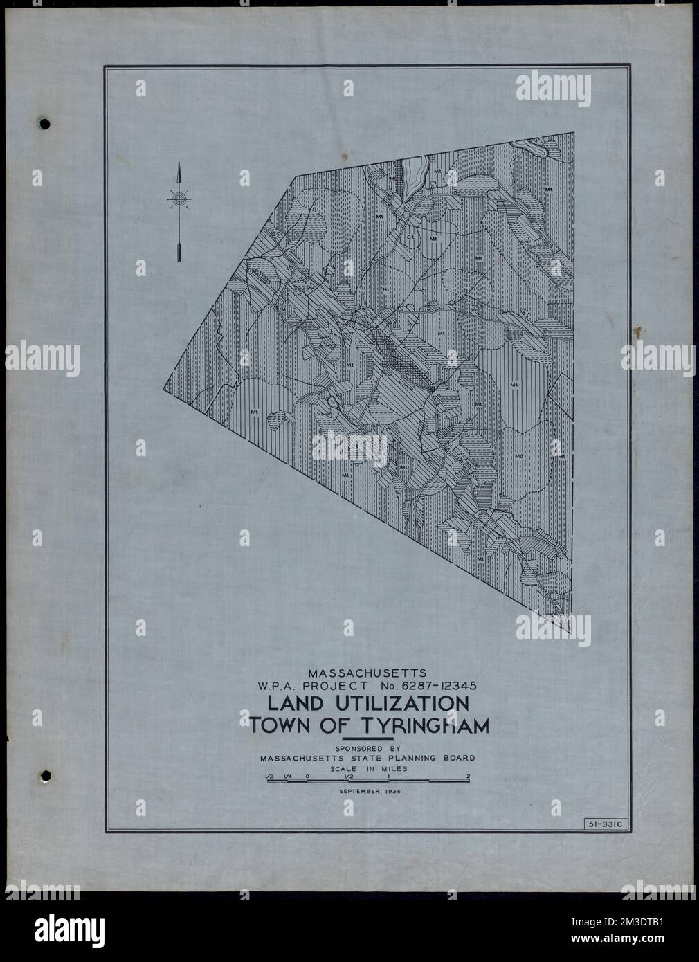 Land Utilization Town of Tyringham , Roads, Cities and towns, Land use