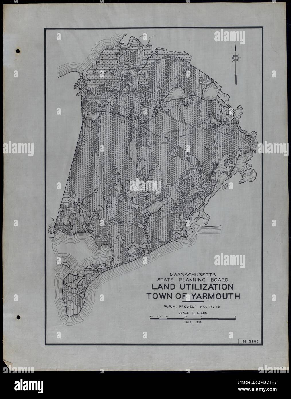 Land Utilization Town of Yarmouth , Roads, Cities and towns, Land use