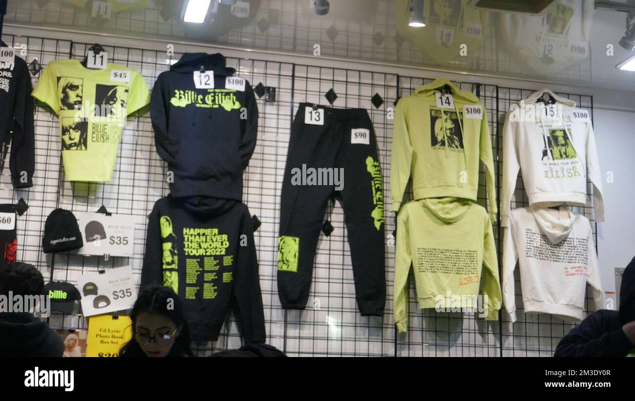 Billie eilish concert clearance sweatshirt
