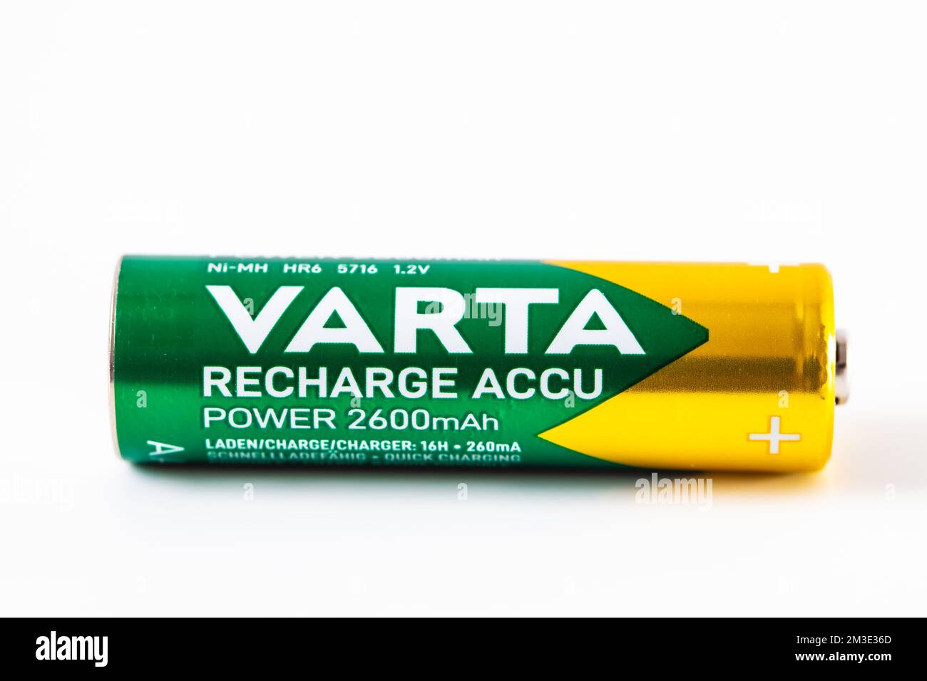 Pacchetto Varta Di 10 Batterie Alcaline Energetiche AAA (LR03) 1.5V - Foto 4