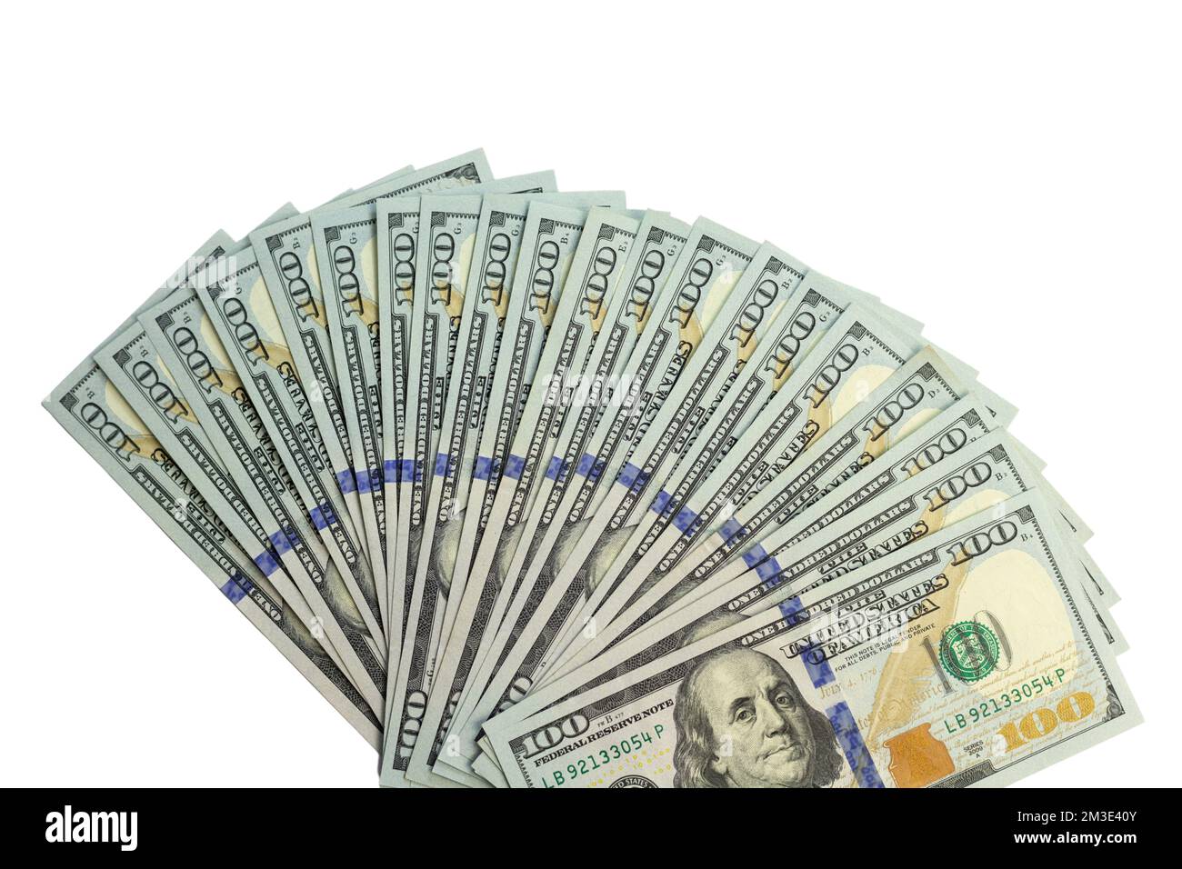 Rice Bowl Money Hundred Dollar Bills Stock Photo 1199096371