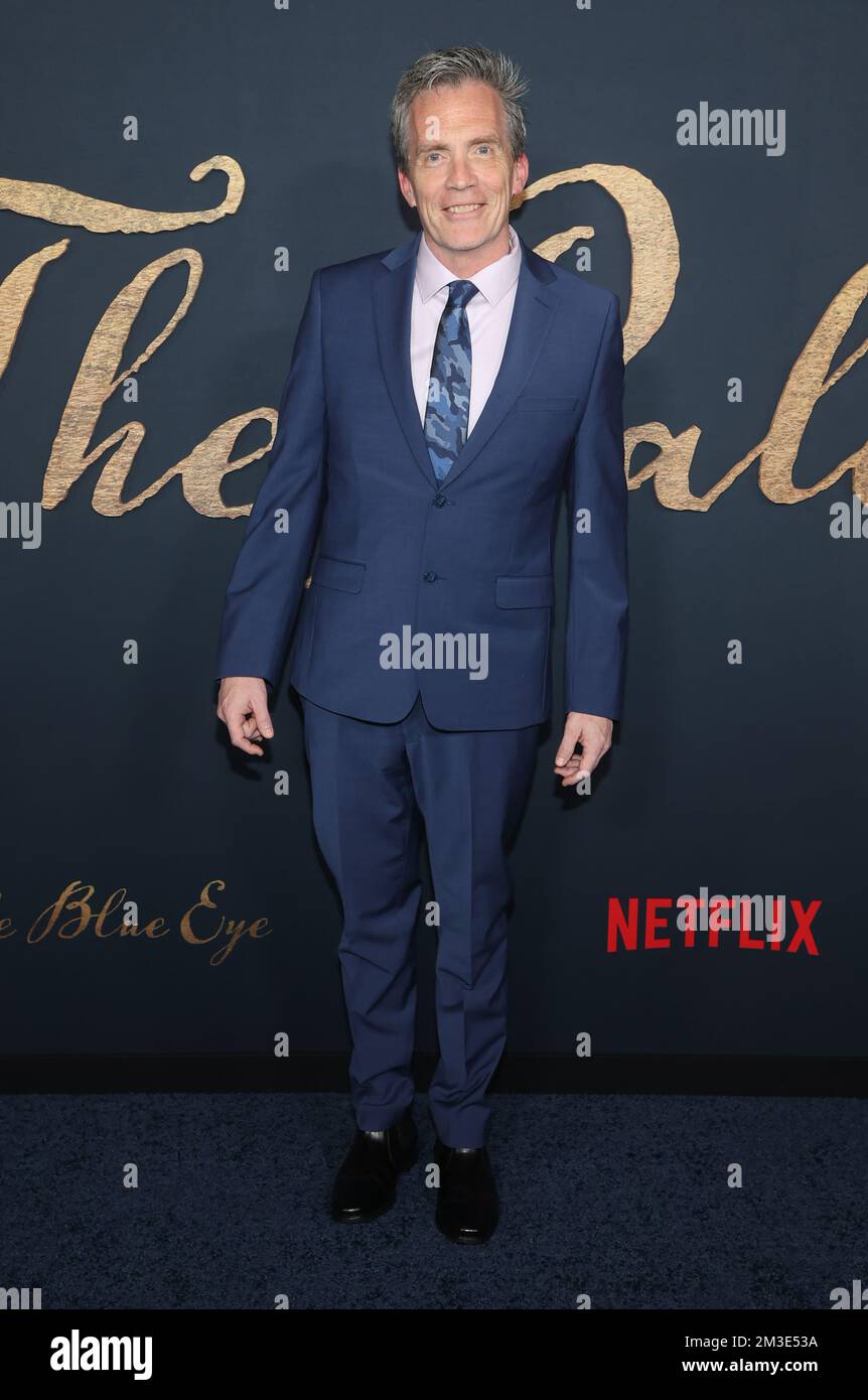 Los Angeles, USA. 14th Dec, 2022. Louis Bayard arriving to Netflix's Los  Angeles premiere of “The Pale Blue Eye” held at the Directors Guild Theatre  in Los Angeles, CA on December 14