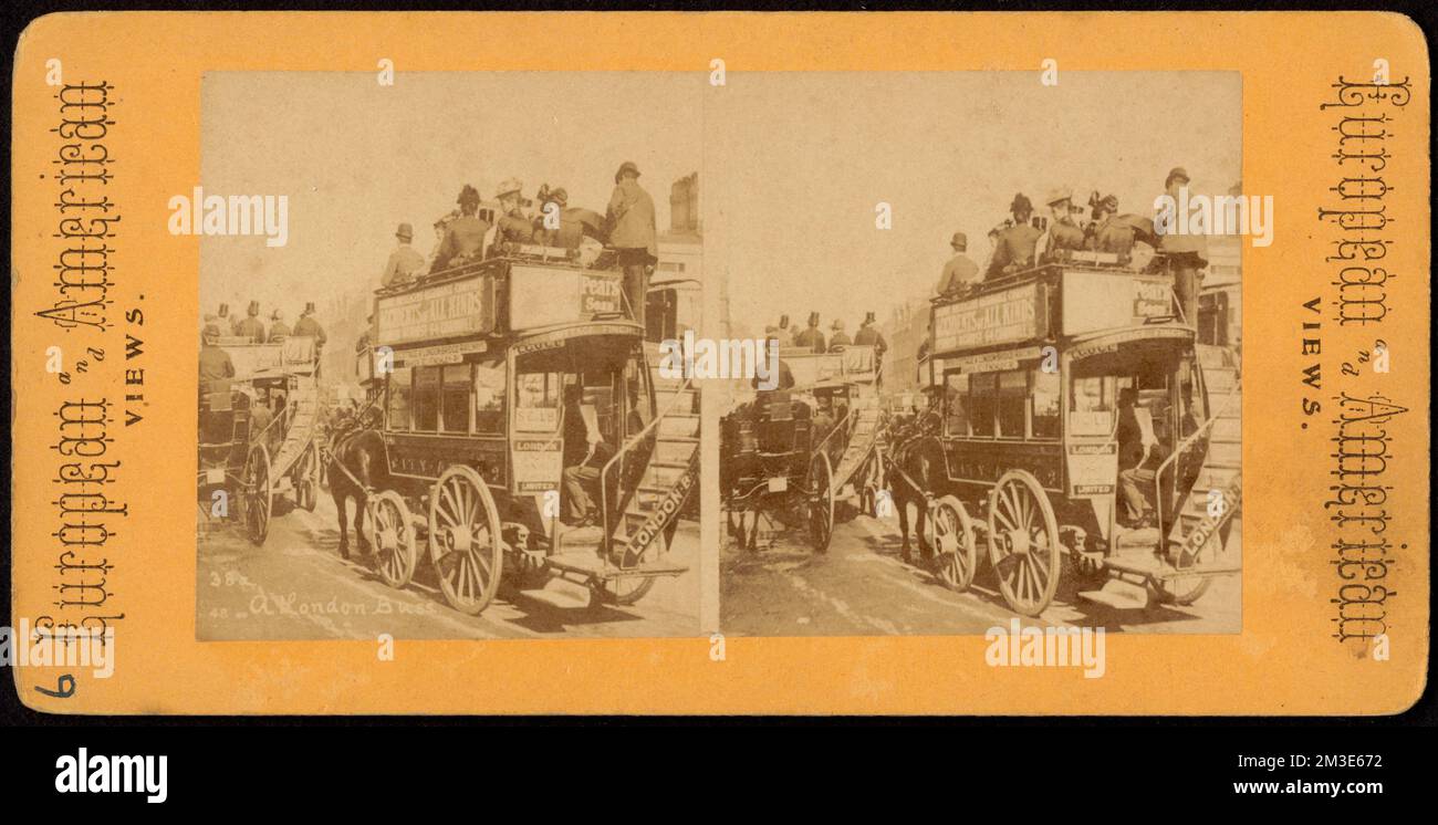 A London buss , Carriages & coaches Stock Photo