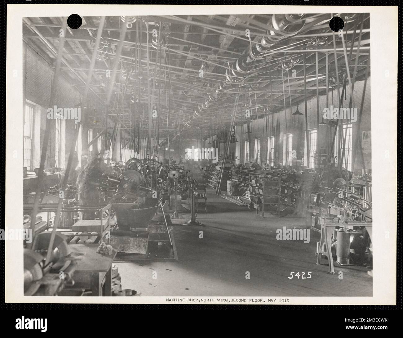 Machine shop, north wing, second floor , Armories, Ordnance industry