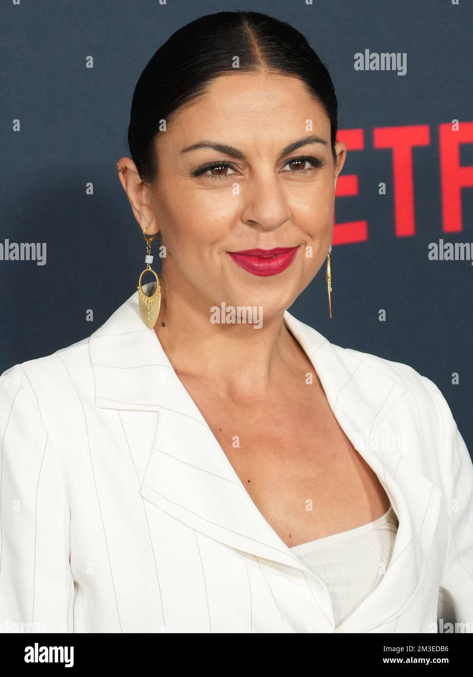 Liberty Cordova arrives at THE PALE BLUE EYE Los Angeles Premiere held