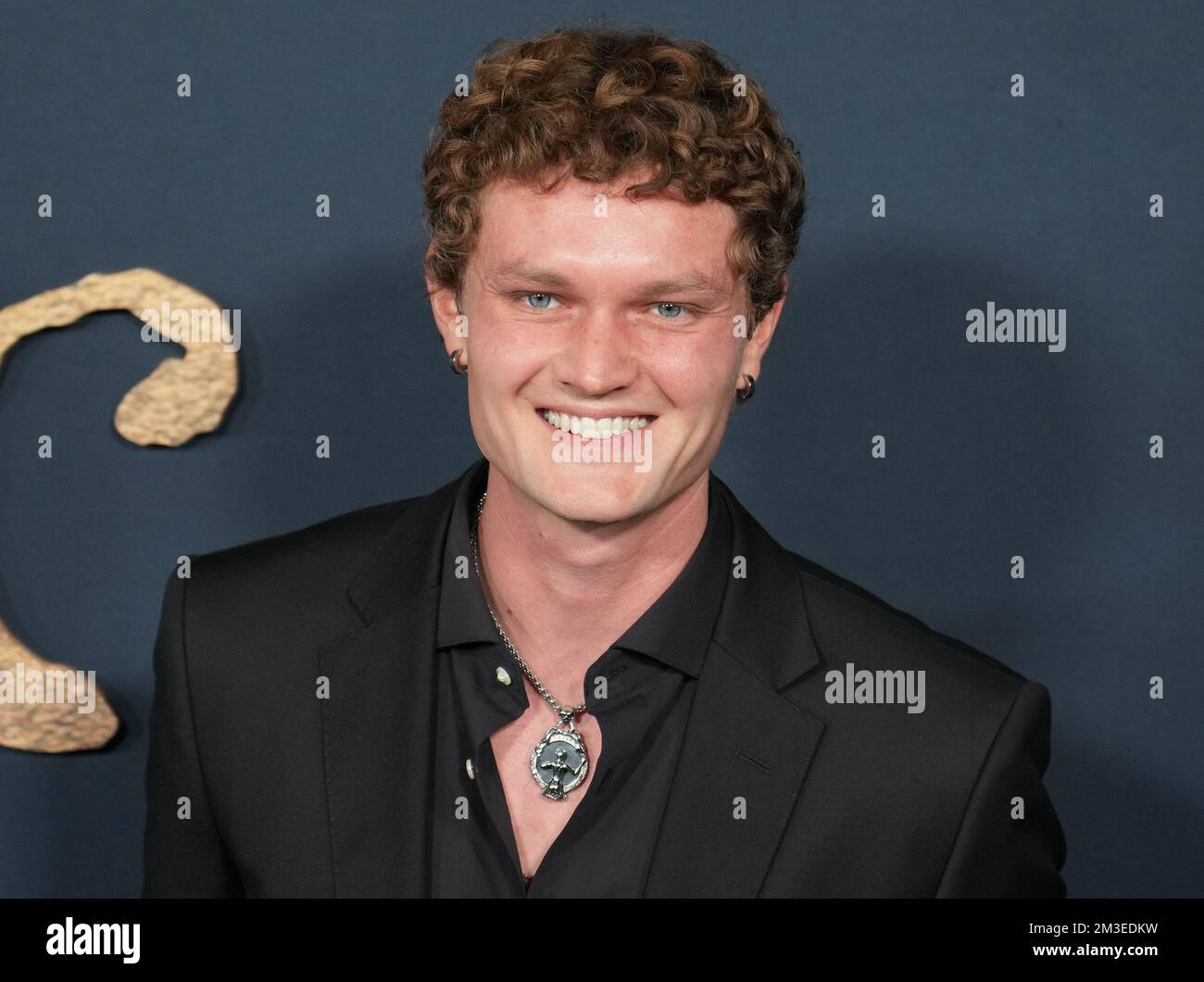 Brennan Keel Cook arrives at THE PALE BLUE EYE Los Angeles Premiere ...