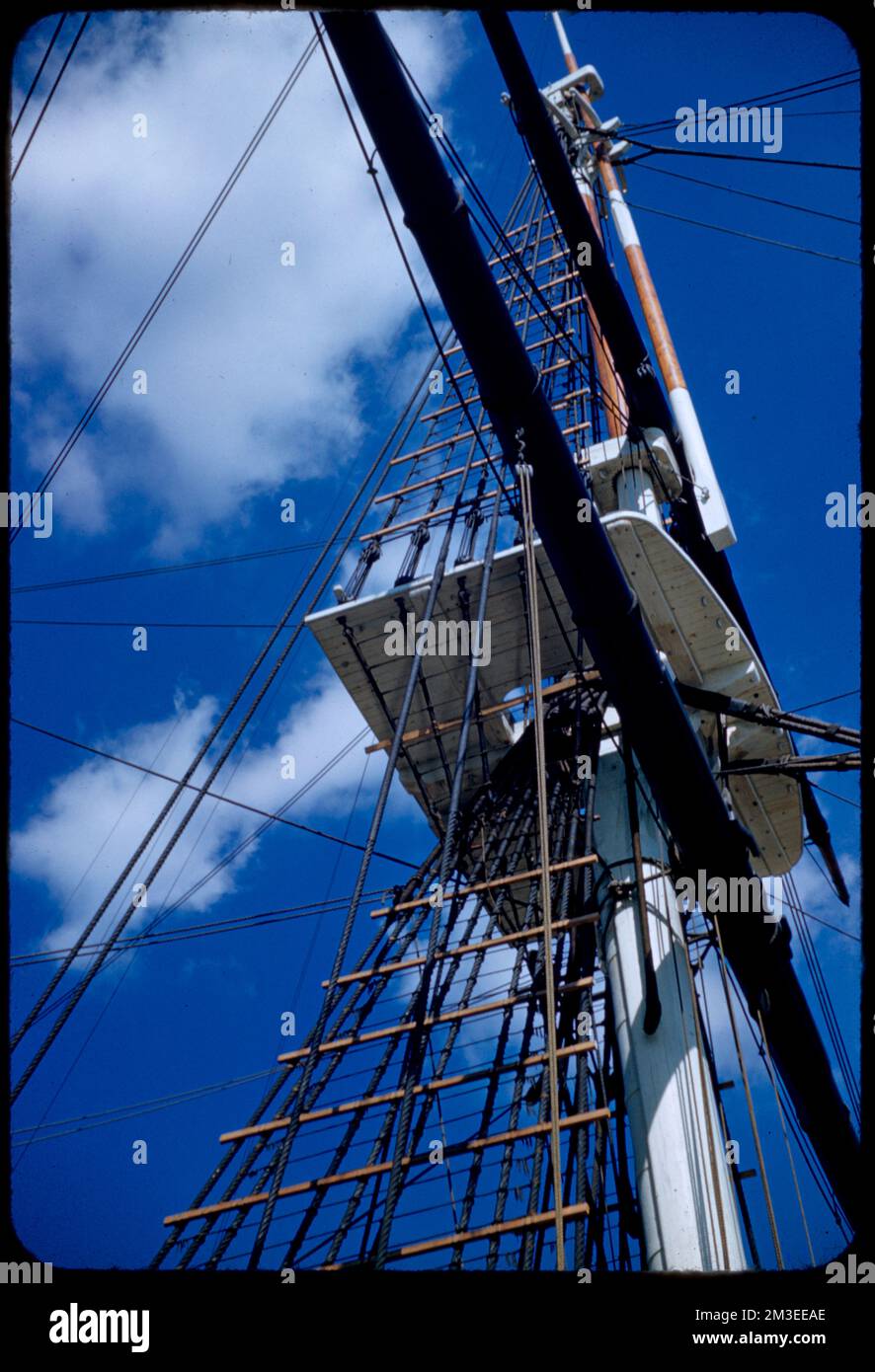 Main mast, Old Ironsides , Ships, Ship equipment & rigging