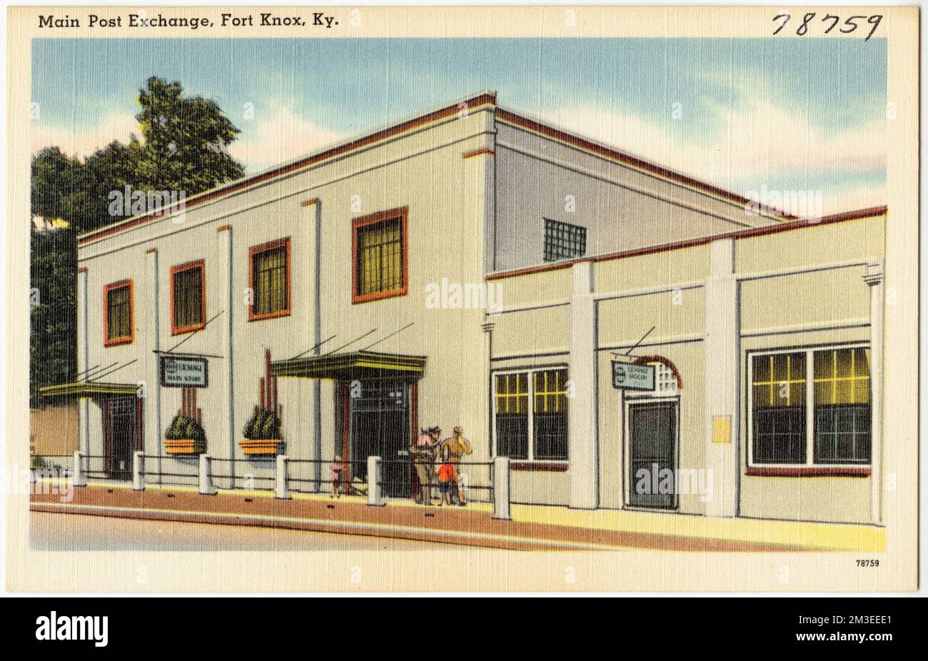 Main Post Exchange, Fort Knox, Ky. , Military facilities, Post offices