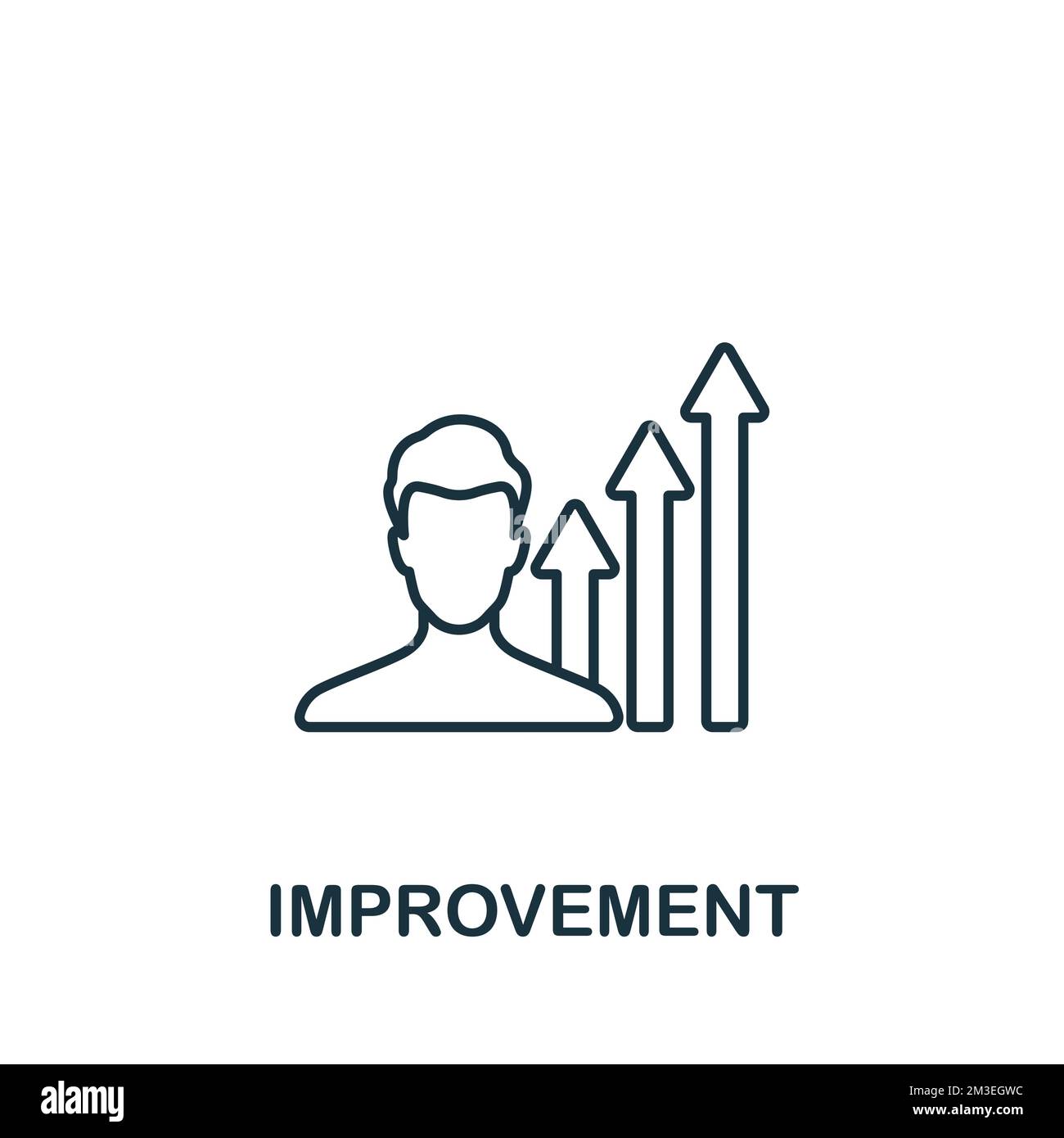 Continuous improvement line Stock Vector Images - Alamy