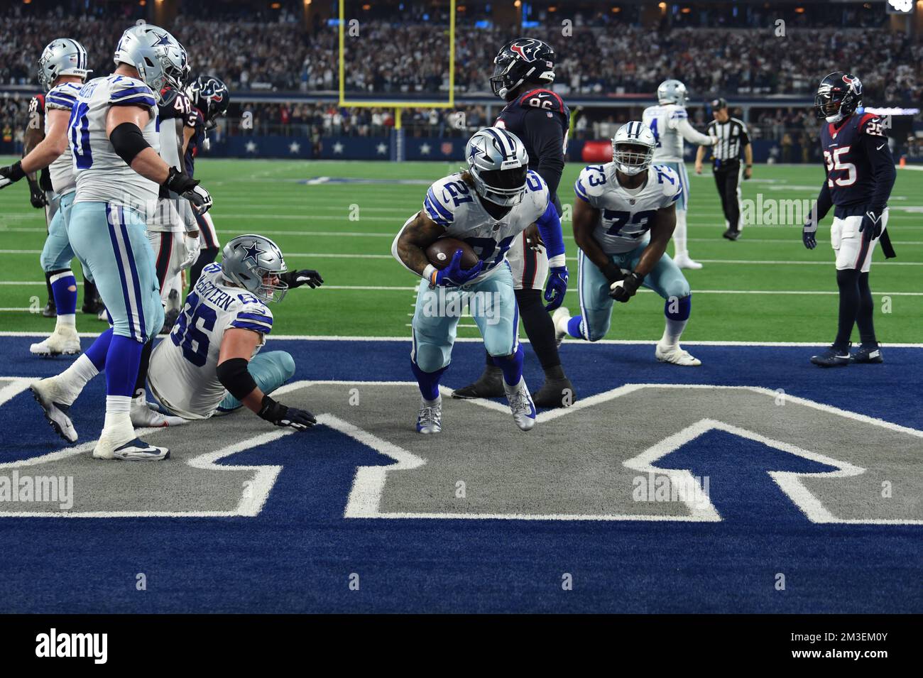 the NFL Football Game between the Houston Texans and the Dallas Cowboys on December  11, 2022 at AT&T Stadium in Arlington, Texas. The Cowboys defeat Stock  Photo - Alamy