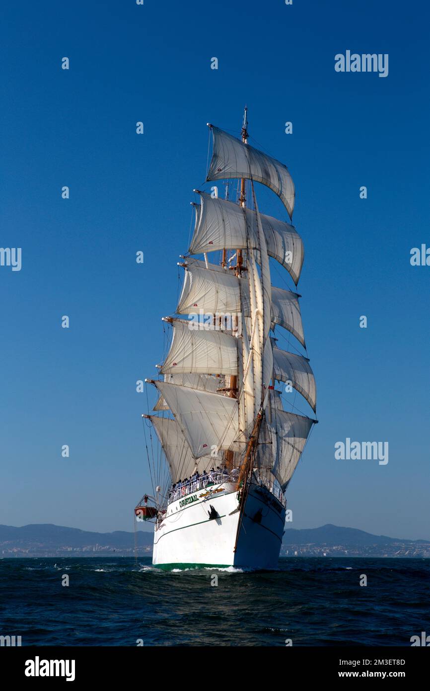 Mexican tall ship Cuauhtemoc, 2016 Stock Photo - Alamy