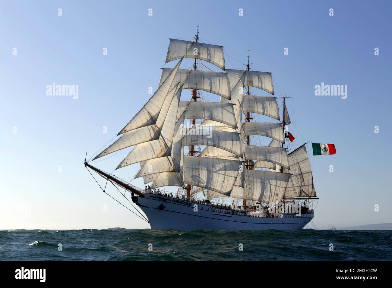 Mexican tall ship Cuauhtemoc, 2016 Stock Photo - Alamy