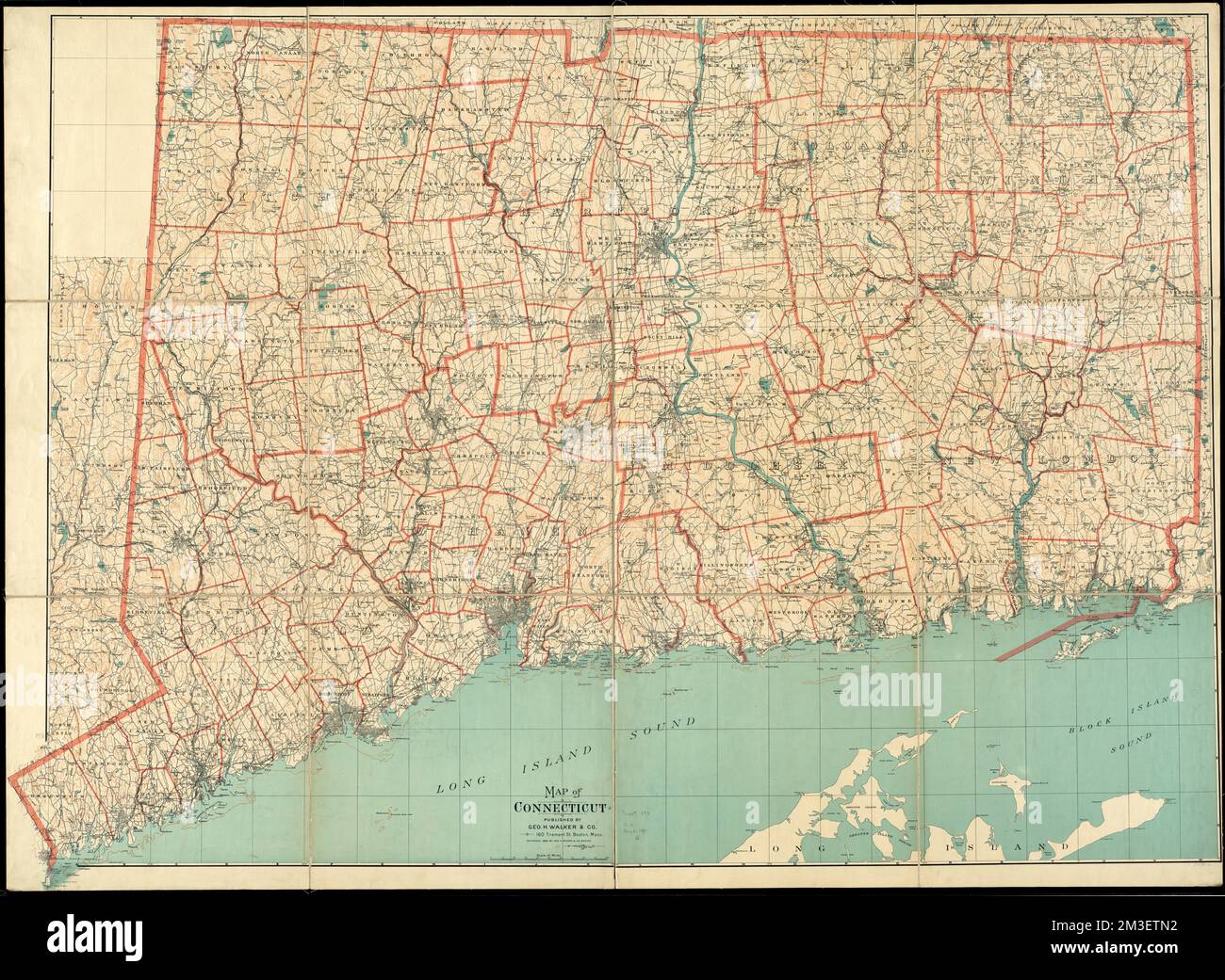 Map of Connecticut , Roads, Connecticut, Maps, Connecticut, Maps Norman ...