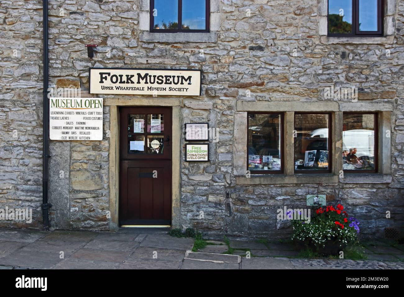 Folk Museum, Grassington, North Yorkshire Stock Photo