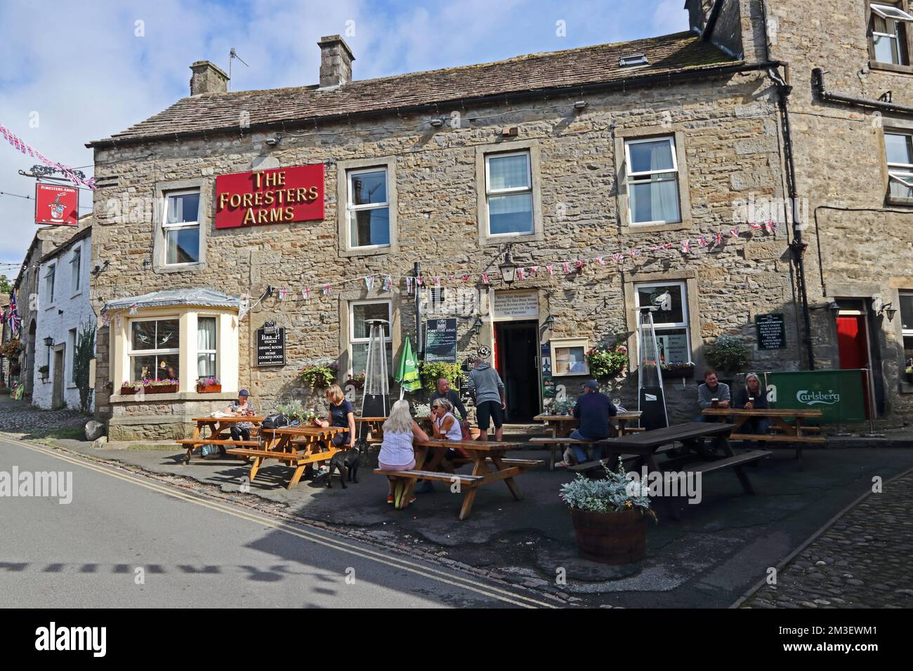 The Foresters Arms, Grassington, North Yorkshire Stock Photo
