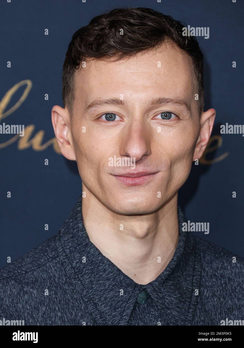 LOS ANGELES, CALIFORNIA, USA - DECEMBER 14: Steven Maier arrives at the Los  Angeles Premiere Of Netflix's 'The Pale Blue Eye' held at the Directors  Guild of America Theater Complex on December