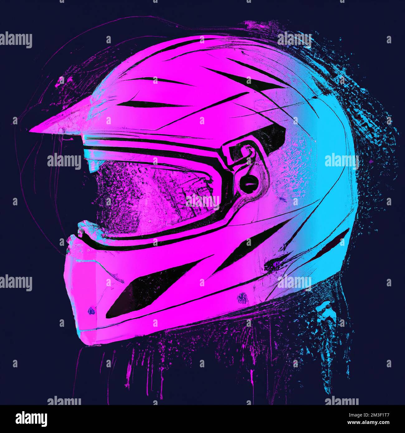 Pink helmet design hi-res stock photography and images - Alamy