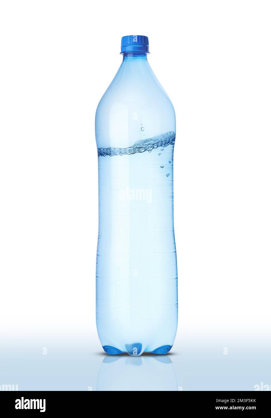 plastic water bottle on a white background Stock Photo - Alamy