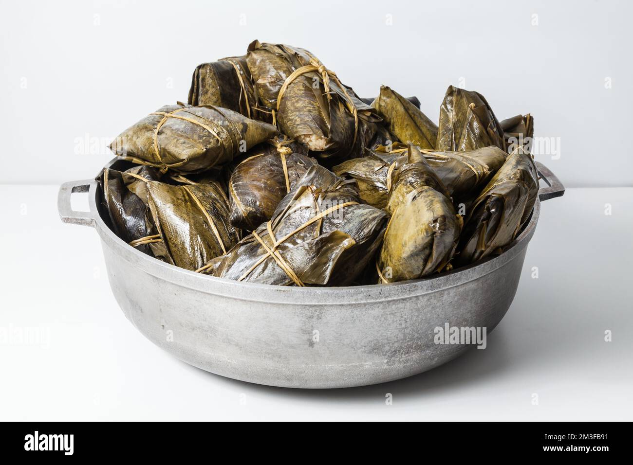 Tasty Tamales Wrapped In Bijao Leaf Stock Photo Alamy