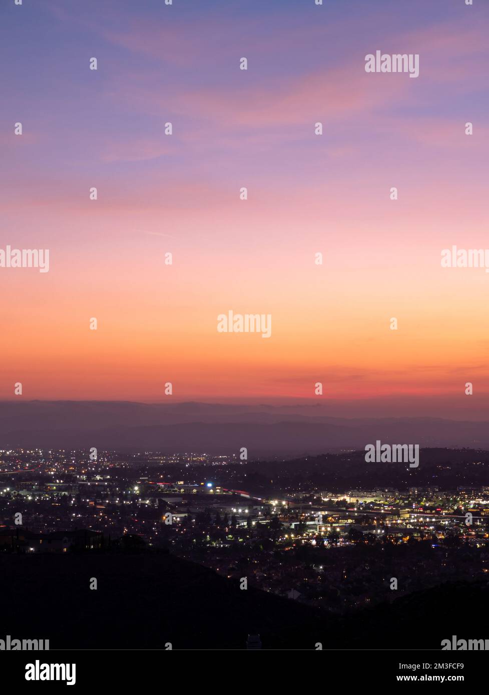 Blue orange red colours hi-res stock photography and images - Alamy