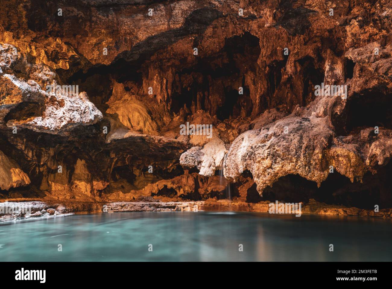 Cave and Basin Banff Stock Photo Alamy