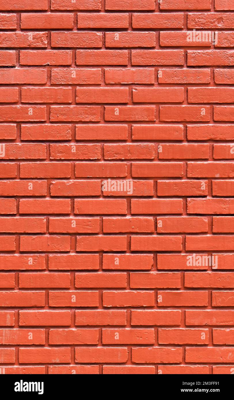 Red brick wall texture background Stock Photo Alamy