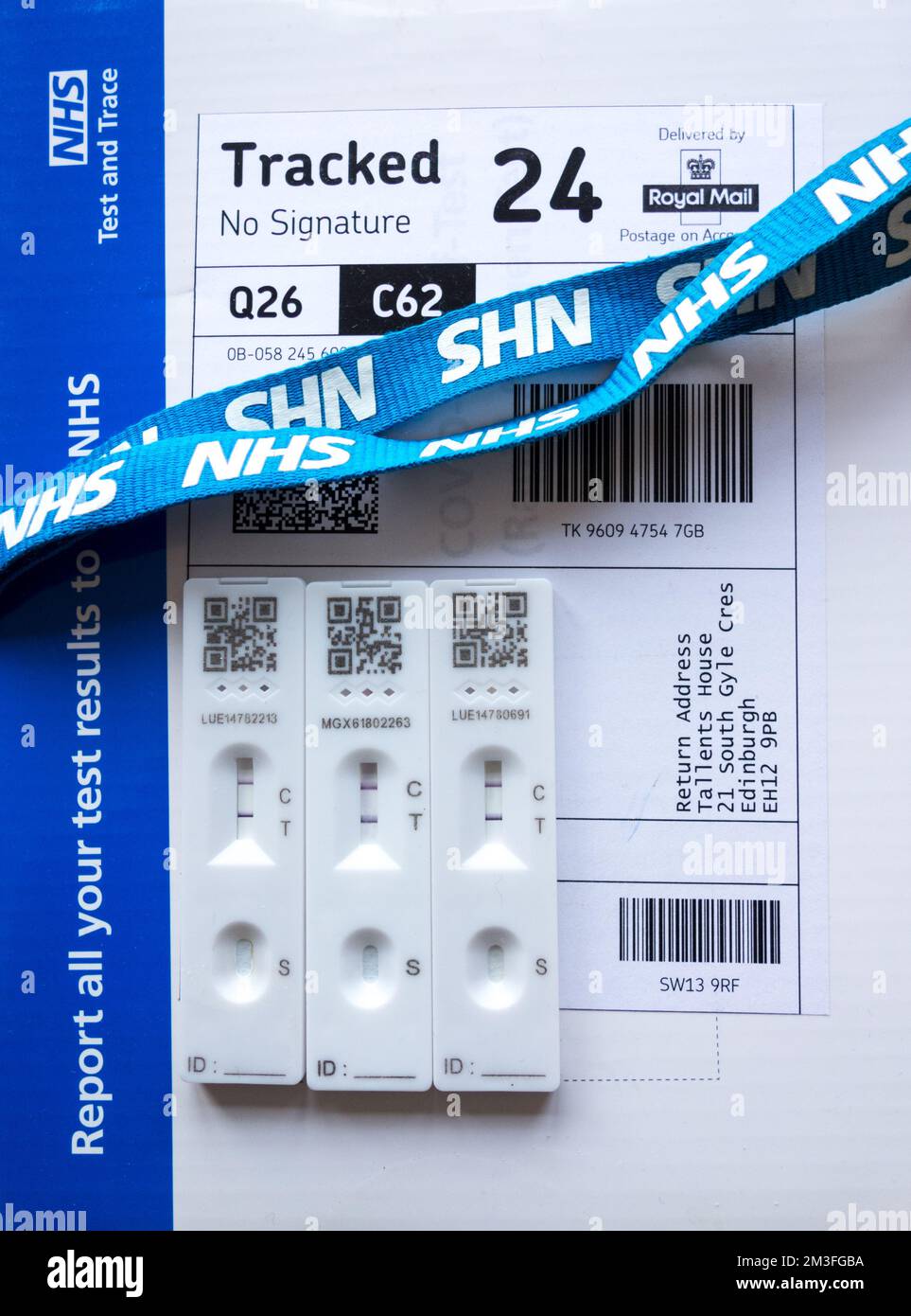 NHS Test, Track and Trace Covid19 Self Test (Rapid Antigen Test) kits
