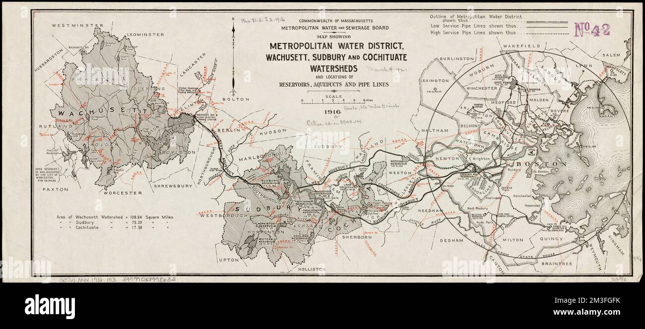 Map showing metropolitan water - Map Showing Metropolitan Water District Wachusett Sudbury And Cochituate Watersheds And Locations Of Reservoirs Aqueducts And Lead Pipes Watersheds Massachusetts Maps Aqueducts Massachusetts Maps Wachusett Reservoir Mass Maps Sudbury Reservoir Mass Maps Sudbury Reservoir Watershed Mass Maps Cochituate Lake Watershed Mass Maps Norman B Leventhal Map Center Collection 2M3FGFK 