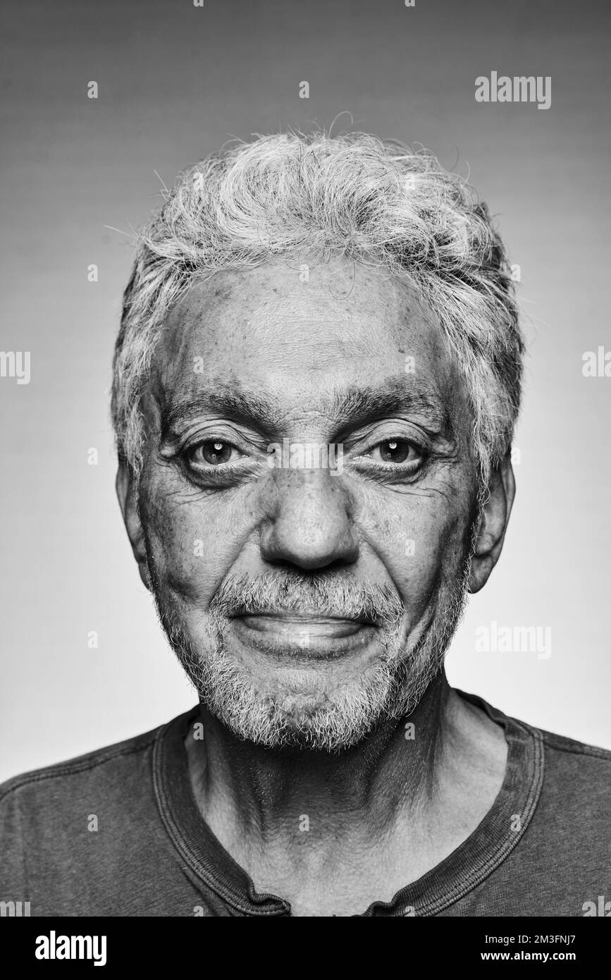 Steve Gadd, photographed at the Royal Gardens Hotel, London, 14 July 2018. Stock Photo