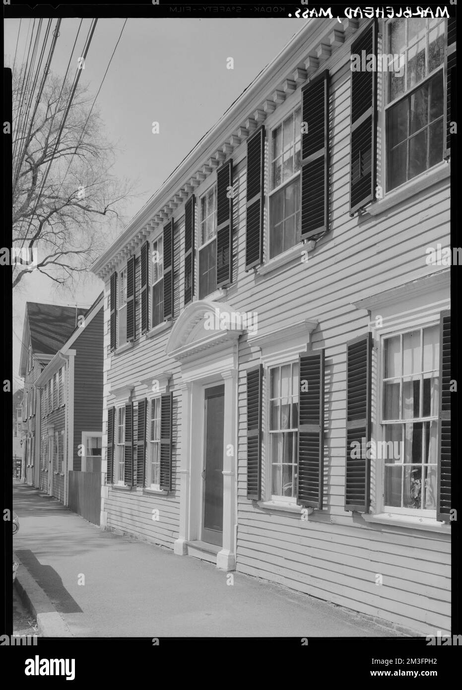 Marblehead, Franklin Street , Architecture, Dwellings, Sidewalks
