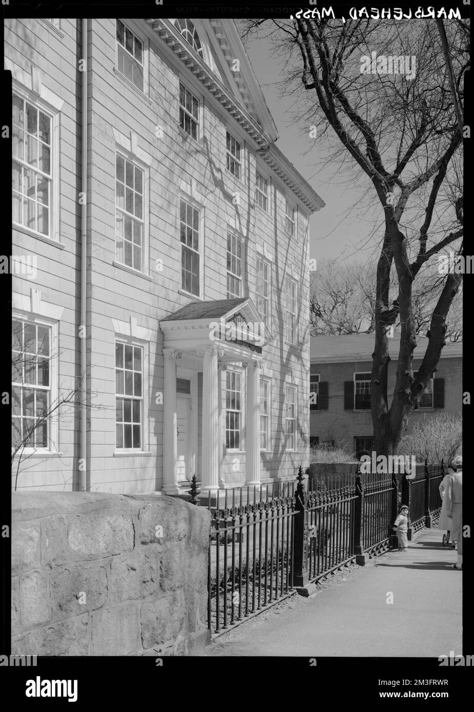 Marblehead, Lee Mansion , Architecture, Dwellings, Stone walls, Fences