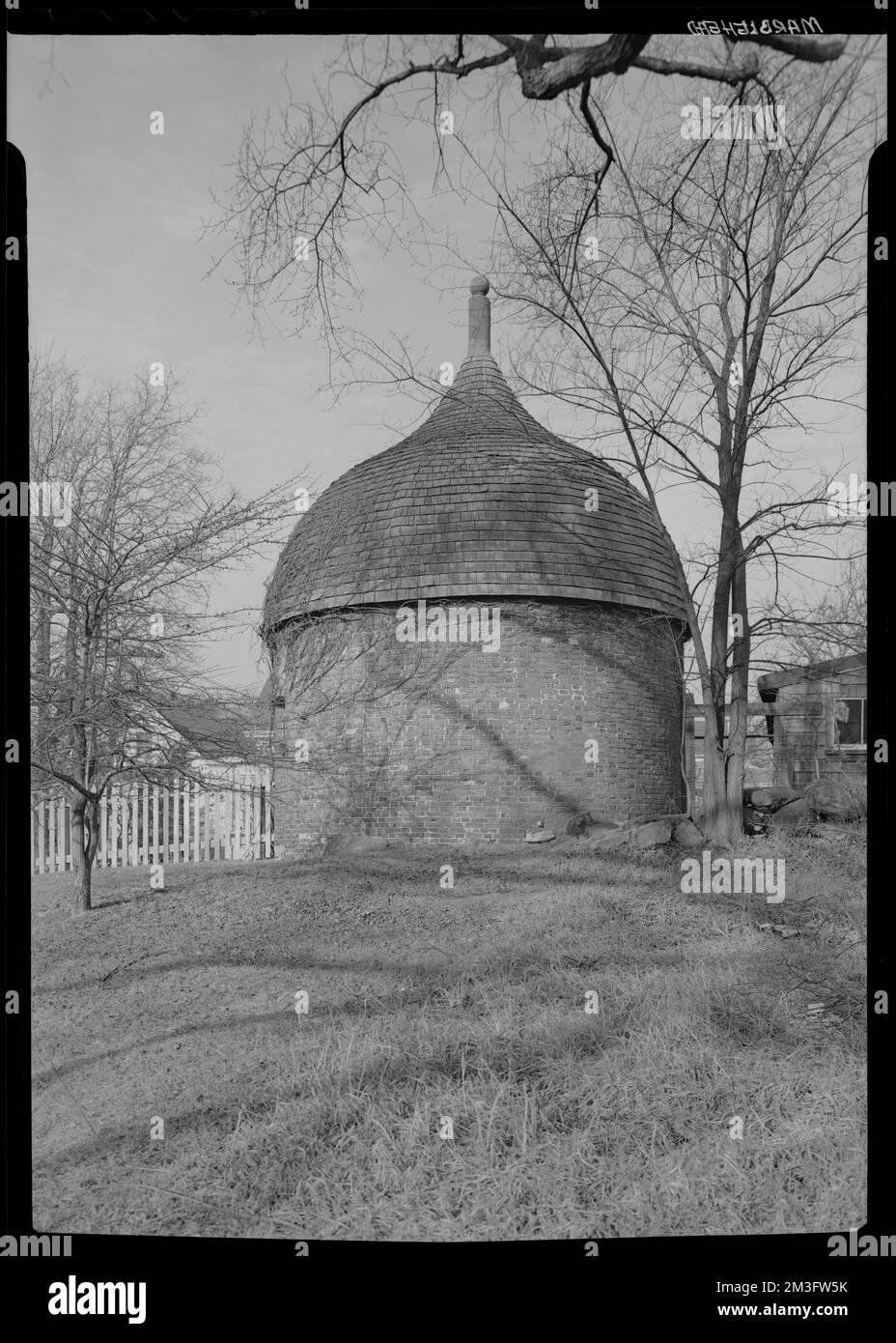 Marblehead, Mass., Powder House , Architecture, Magazines Military