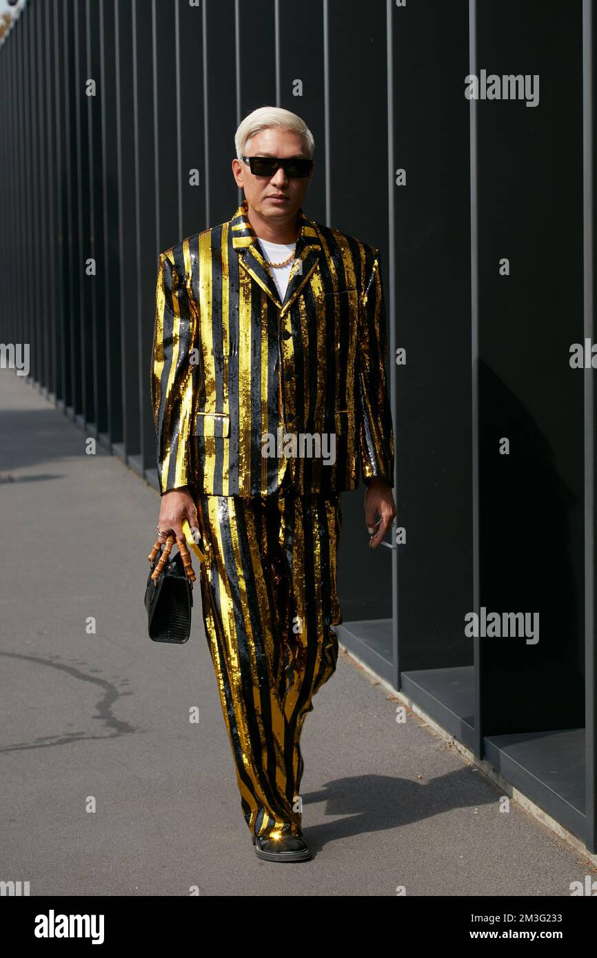 Bryan Boy attends the Louis Vuitton Cruise Collection fashion show, held at  the Fondation Maeght in Saint-Paul-de-Vence, south of France, on May 28,  2018. Photo by Marco Piovanotto/ABACAPRESS.COM Stock Photo - Alamy
