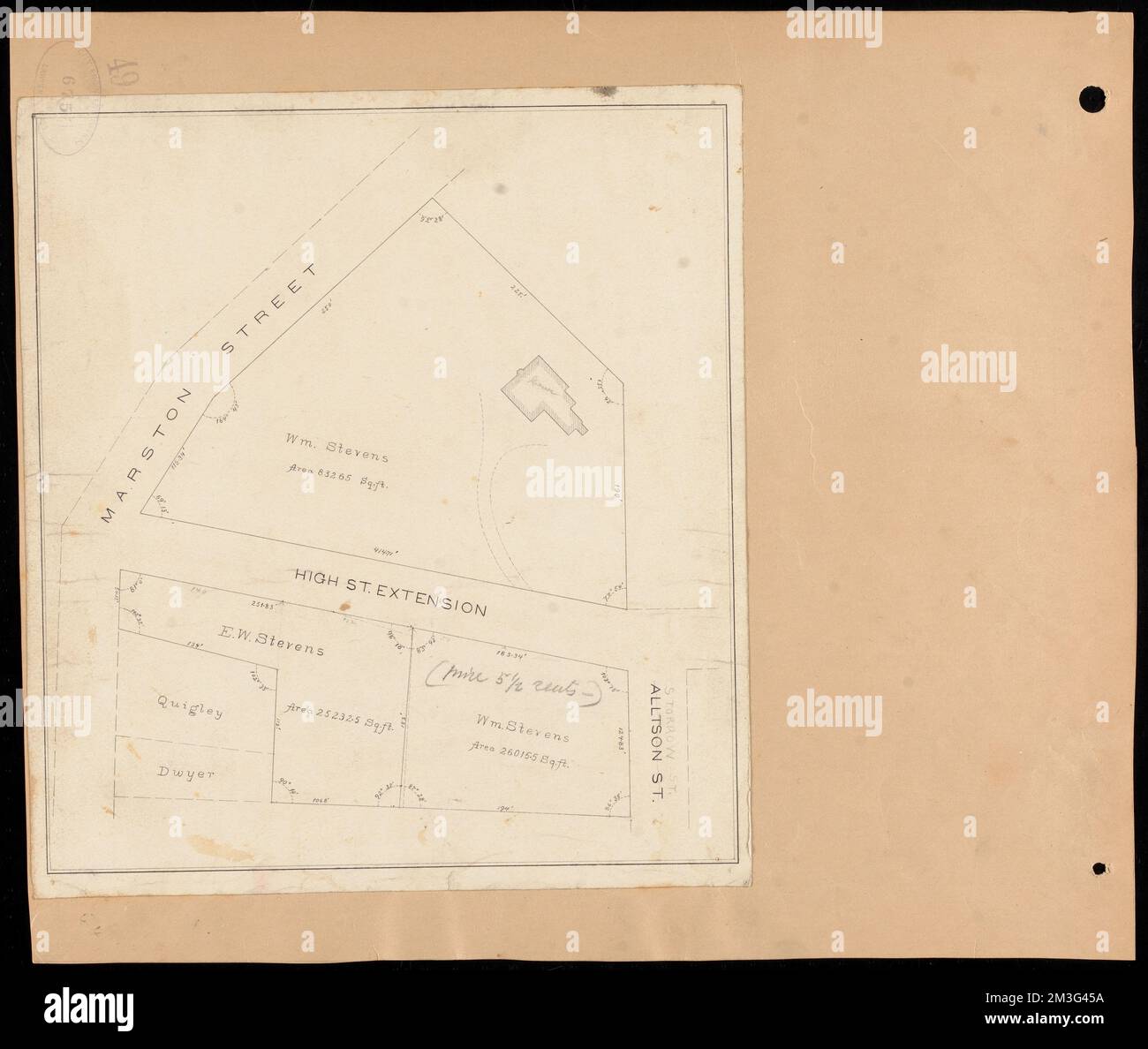 Marston Street, High St. Extension, and Storrow St. , Streets. Lawrence
