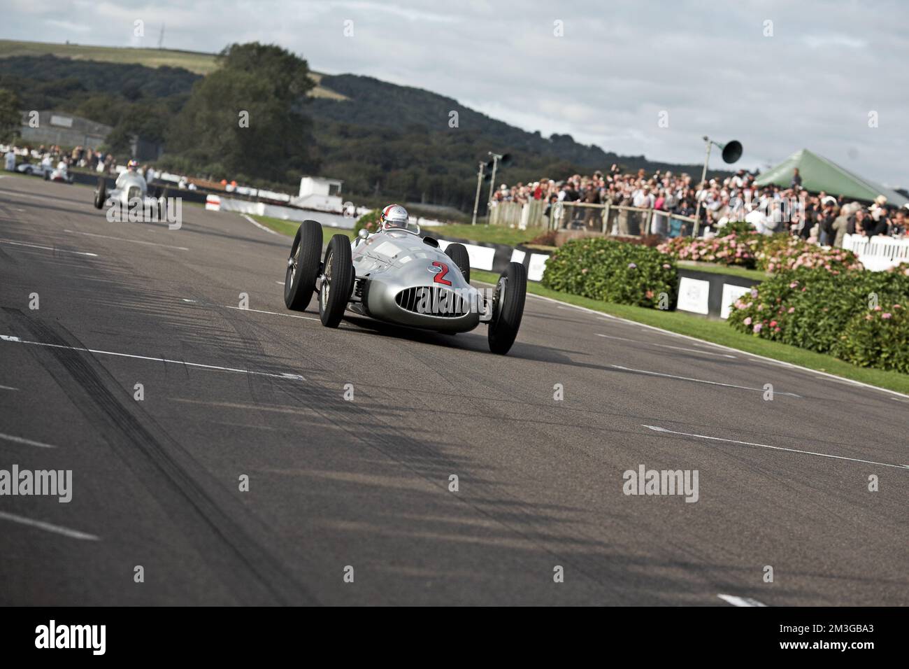 GOODWOOD, WEST SUSSEX/UK -  Vintage Racing at Goodwood at Goodwood . Stock Photo