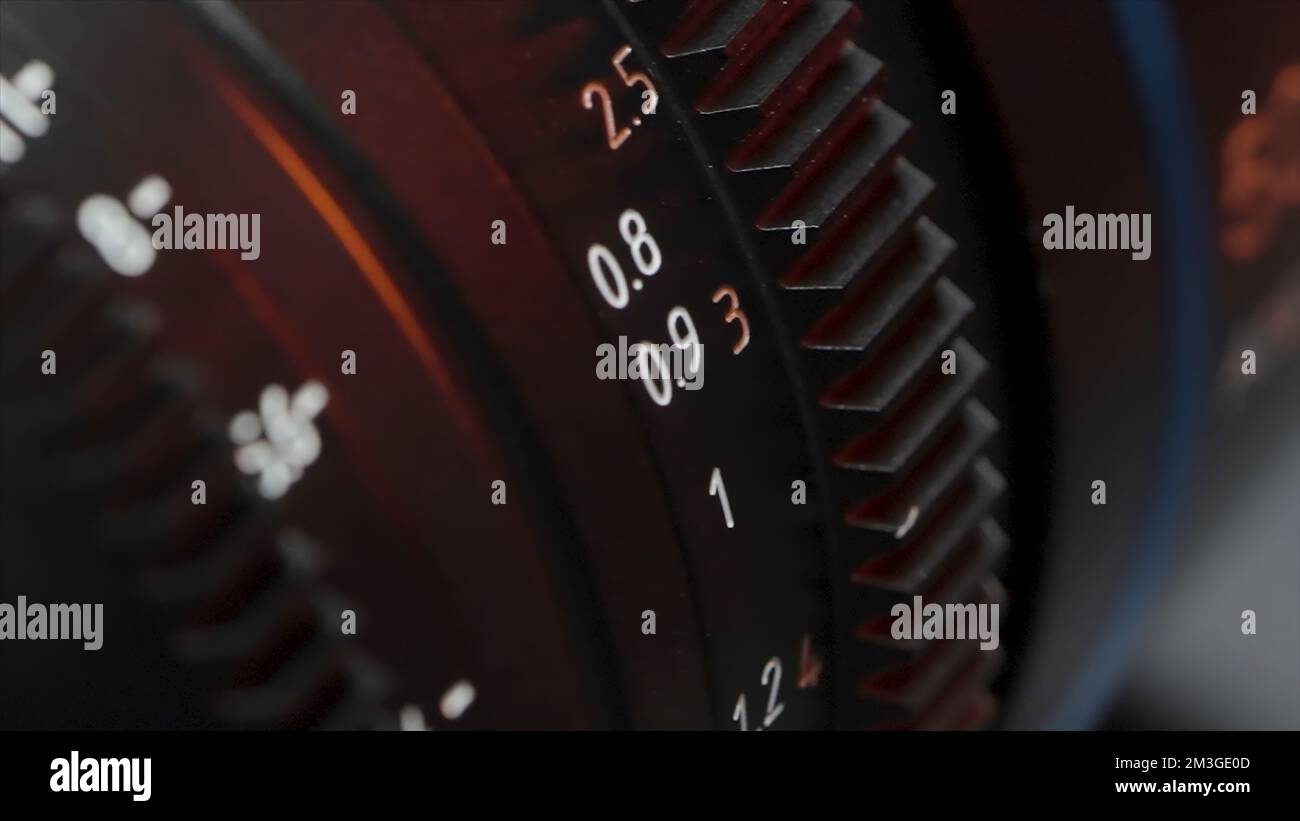 New generation lenses. Action. Modern models of lenses for cameras