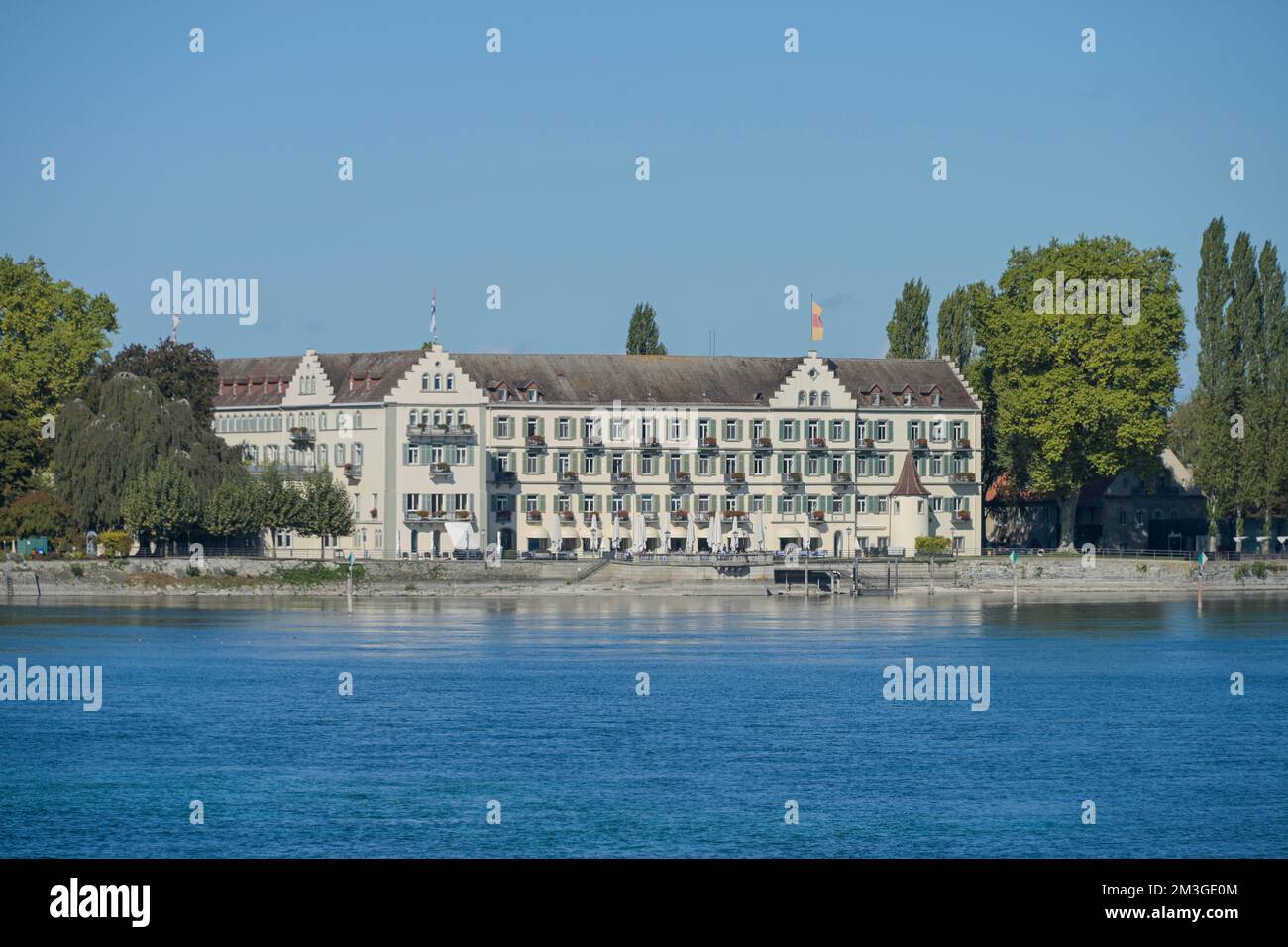 Steigenberger Inselhotel, Lake Constance, Constance, BadenWuerttemberg, Germany Stock Photo Alamy