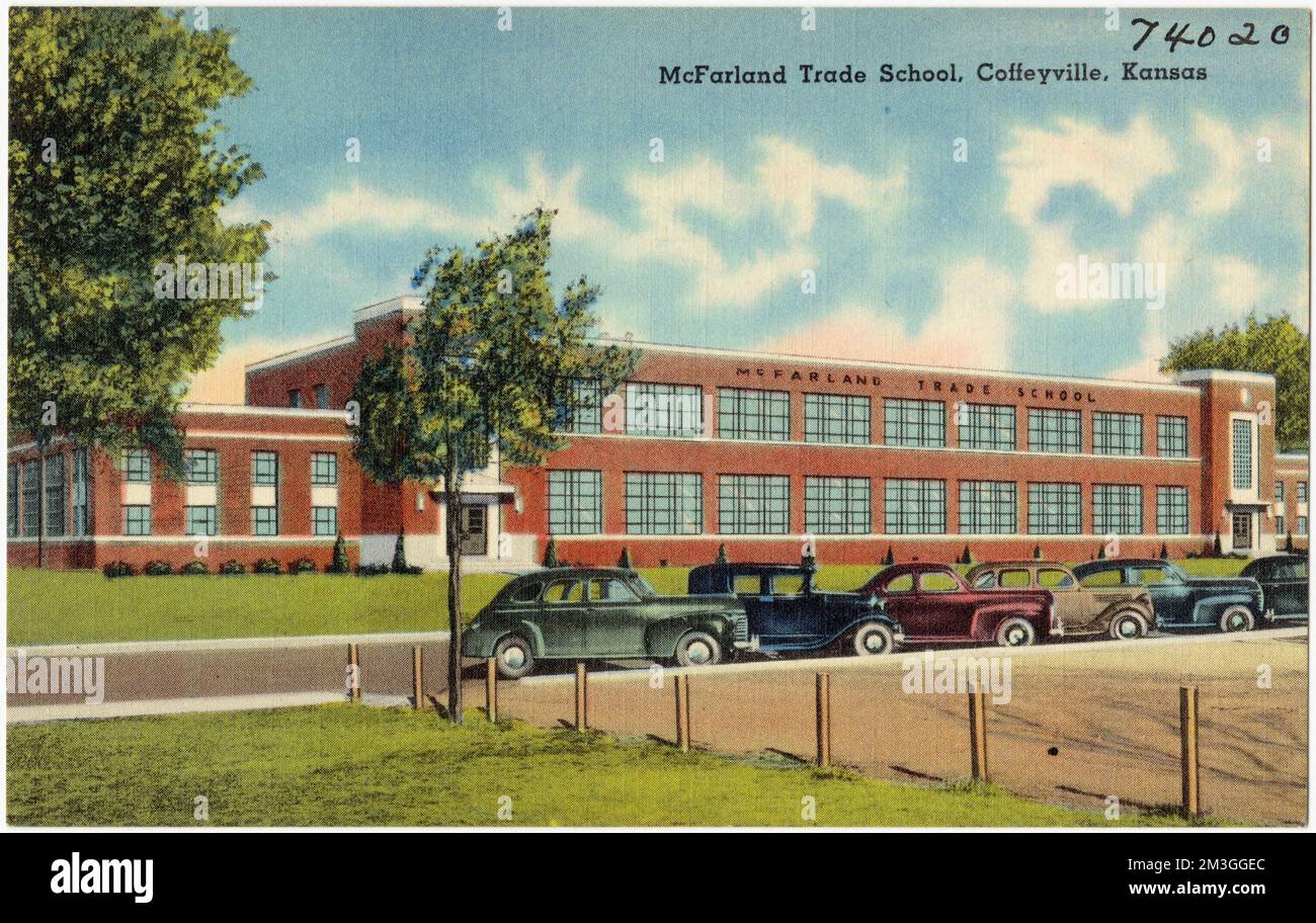 McFarland Trade School, Coffeyville, Kansas , Schools, Tichnor Brothers