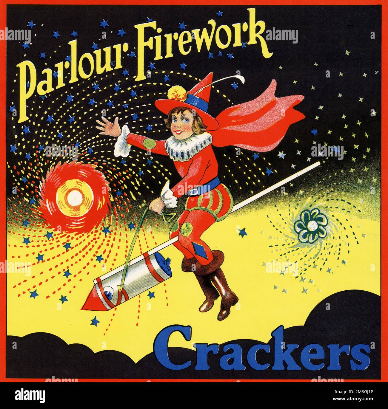 Pierrot Crackers Stock Photo