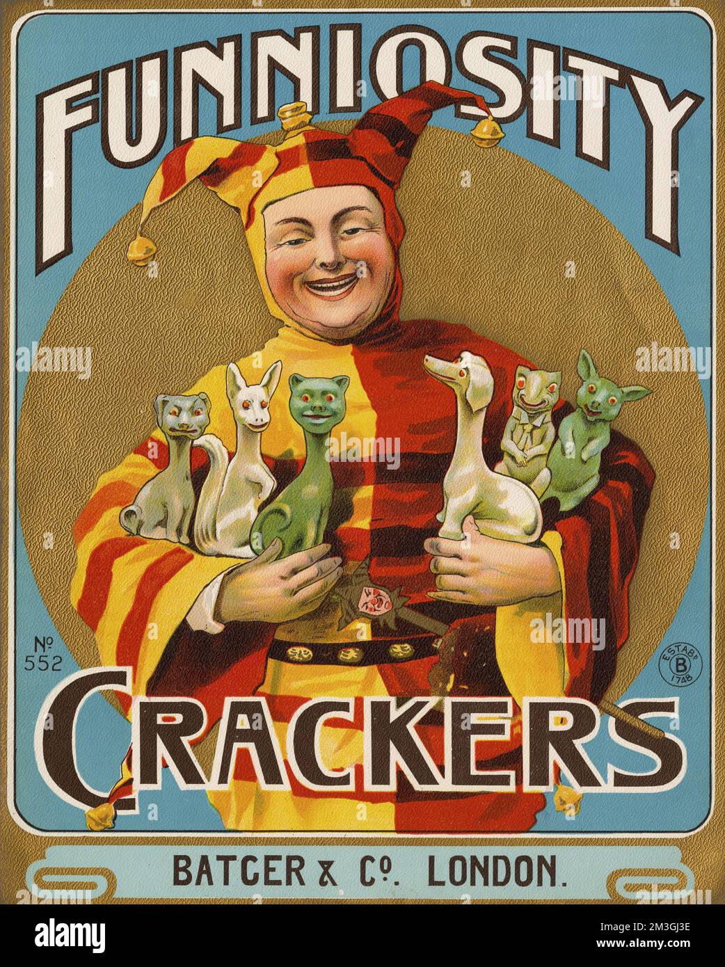 Gaiety Crackers Stock Photo